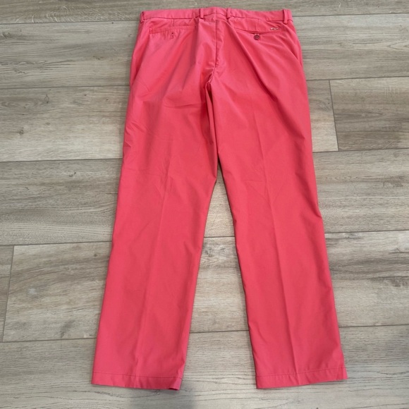 Ralph Lauren RLX Tailored Fit Performance Twill Pink Golf Pants Men's 35/32 EUC - Picture 5 of 14